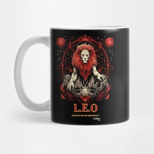 Dark Zodiac Leo: Taming the Inner Roar Mug